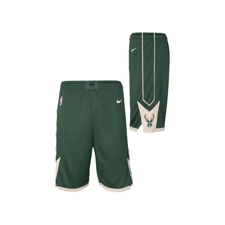 BUCKS NBA Youth Icon Swingman Short vert