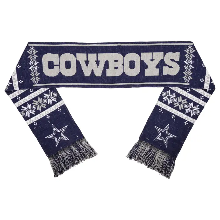 Écharpe lumineuse Dallas Cowboys marine/argent