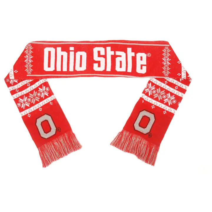 Écharpe lumineuse Ohio State Buckeyes rouge