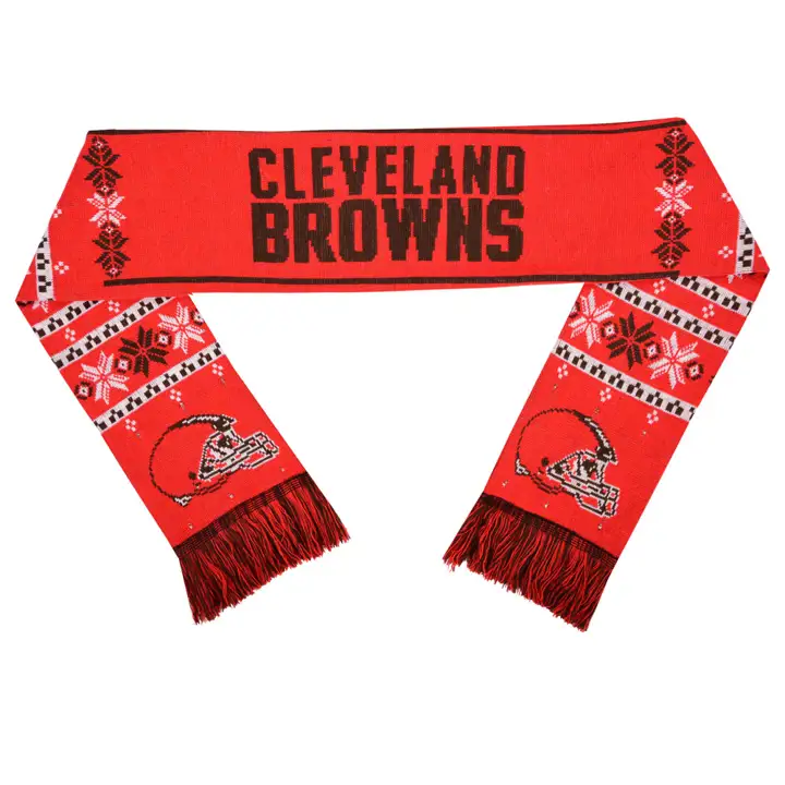 Cleveland Browns Écharpe Lumineuse rouge
