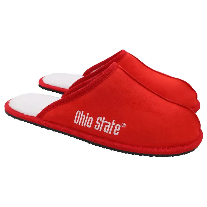 Écharpe femme Ohio State Buckeyes avec inscription scintillante