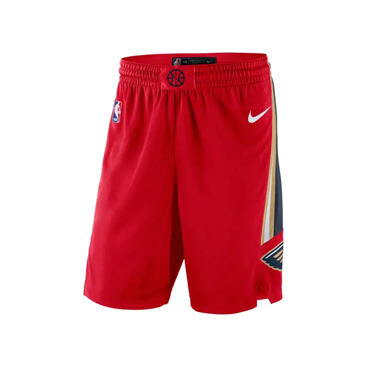 Short de basket NBA Statement Swingman New Orleans Pelicans pour jeune enfant - Rouge