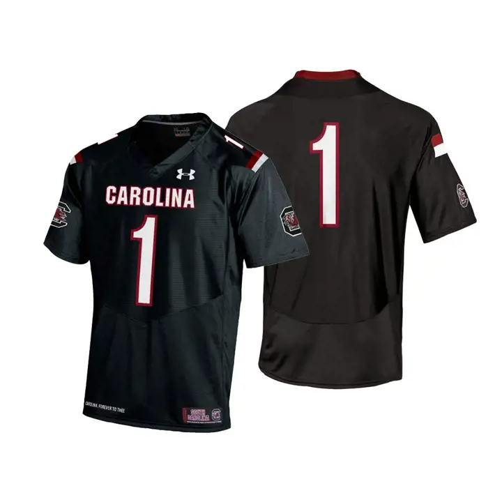 Maillot de football S. Carolina NCAA réplique noir