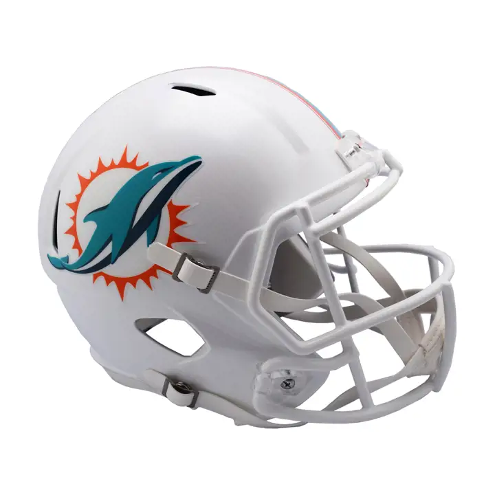 Casque Réplique Miami Dolphins Speed blanc