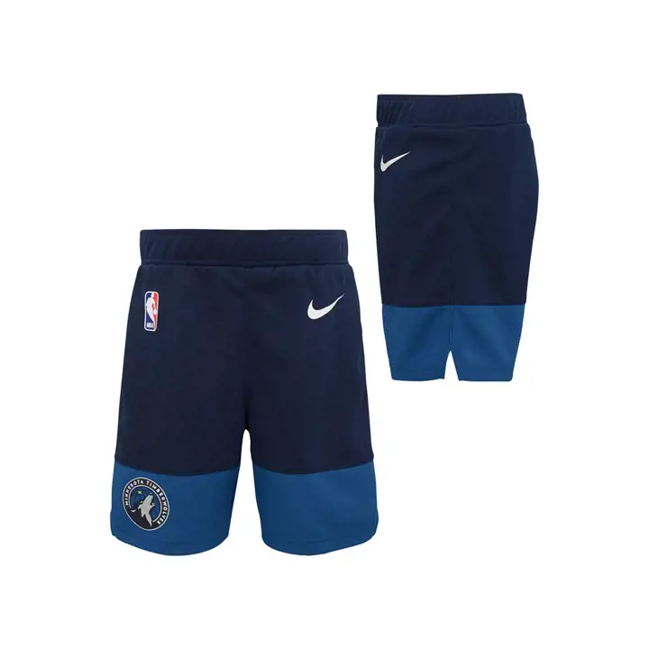 Short de réplique icône NBA Toddler TWOLVES bleu marine/bleu