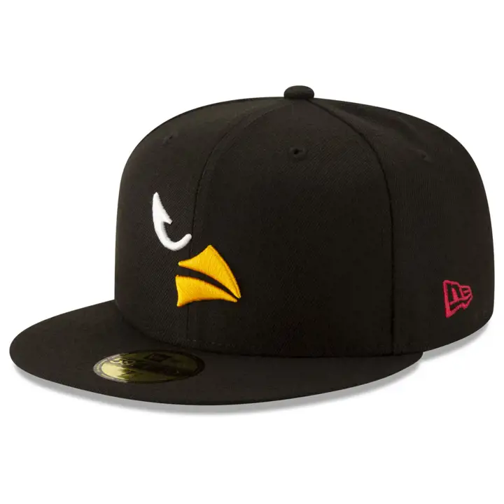 Collection d'éléments de logo NFL des Cardinals de l'Arizona 59FIFTY BLK