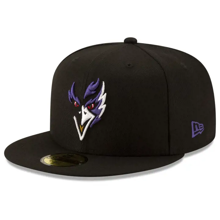 Baltimore Ravens NFL Logo Elements Collection 59FIFTY BLK