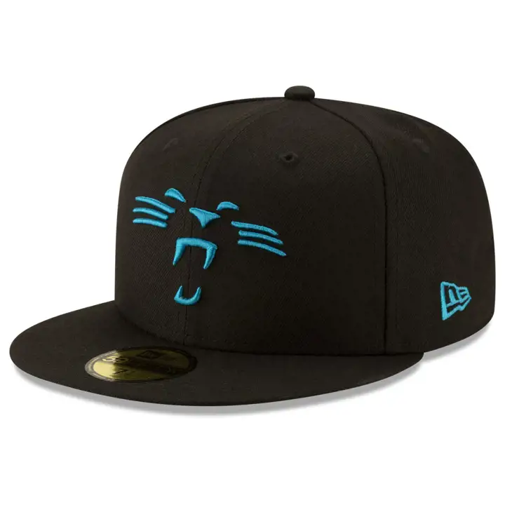 Casquette 59FIFTY NFL Logo Elements Collection Carolina Panthers Noire