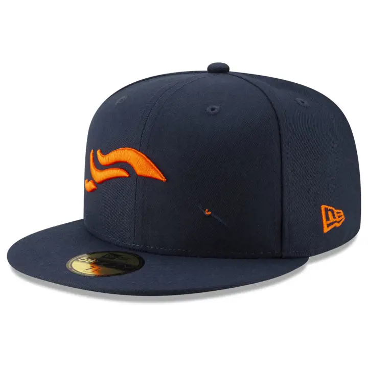Collection d'éléments du logo NFL des Denver Broncos 59FIFTY MARINE