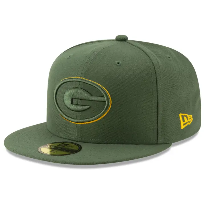 Collection d'éléments du logo NFL des Green Bay Packers 59FIFTY GRN