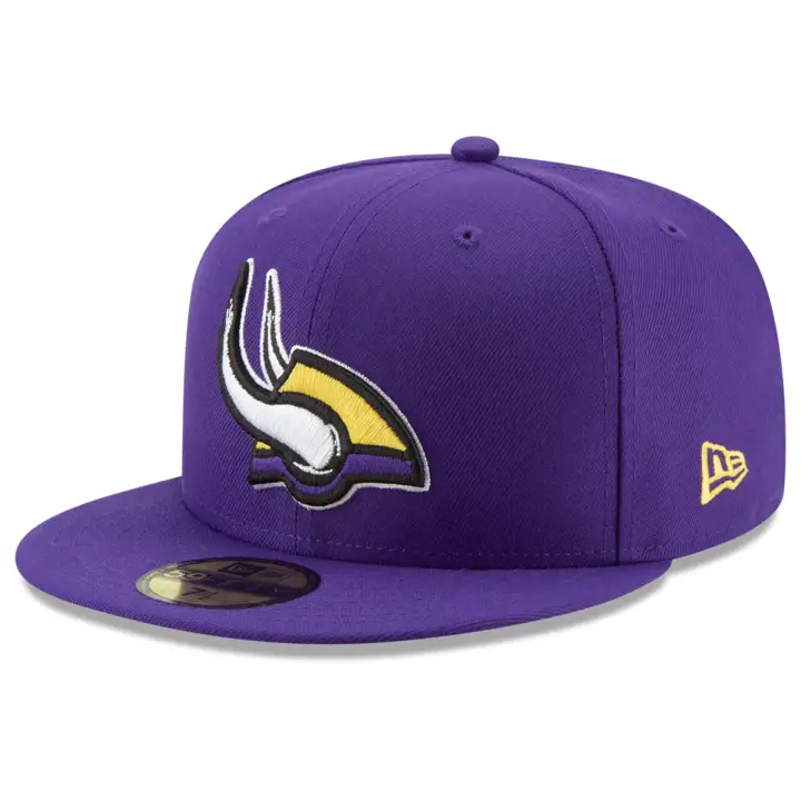 Collection d'éléments du logo des Minnesota Vikings de la NFL 59FIFTY PUR