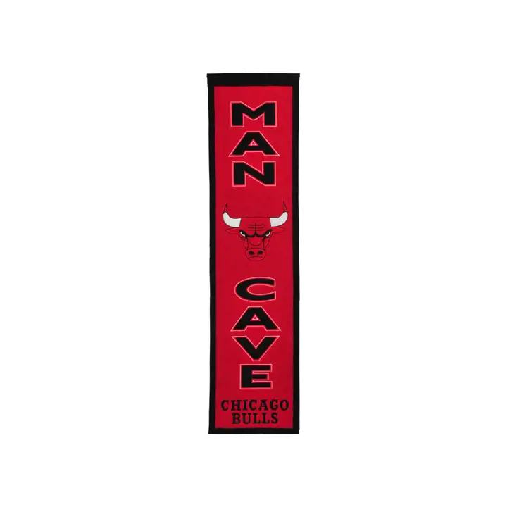 Bannière pour caverne d'homme des Chicago Bulls Ast
