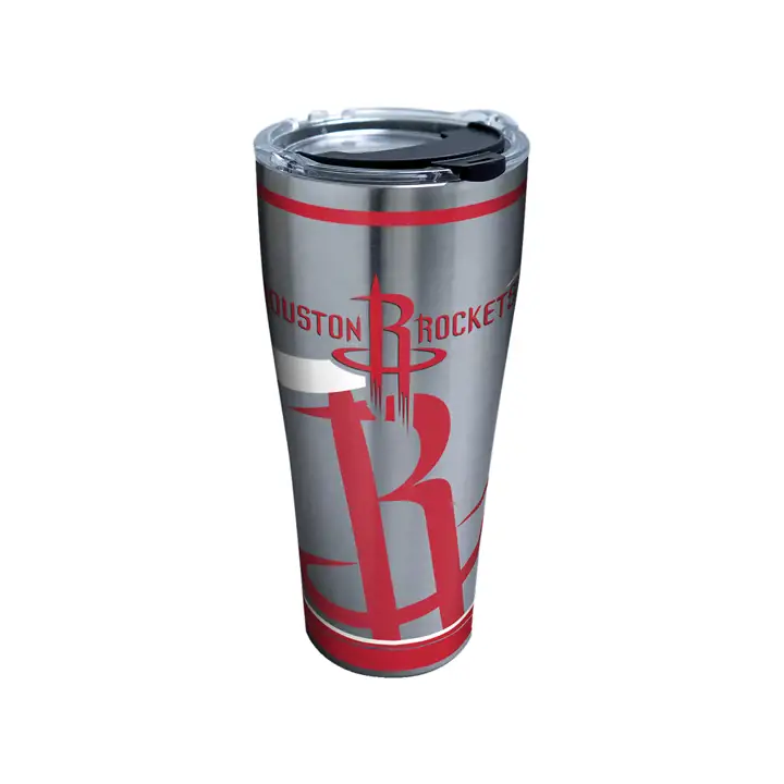 ROCKETS 30oz. NBA Paint Acier inoxydable  argent