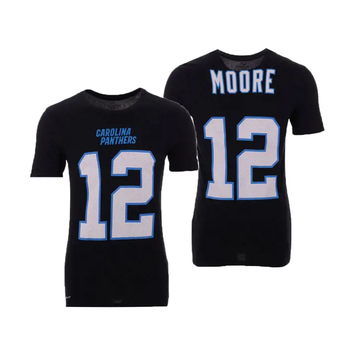 T-shirt NFL Pride N/N Wordmark 3.0 des Carolina Panthers D.J. Moore