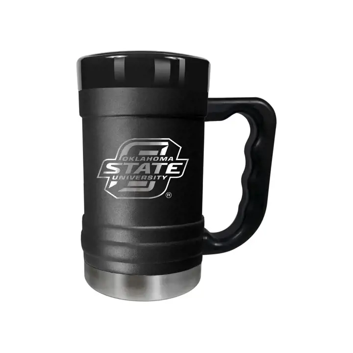 "Mug en acier inoxydable « The Coach » des Oklahoma State Cowboys – 15 oz"