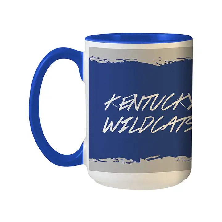 "Mug Kentucky Wildcats 44 cl « State of Mind » bleu"