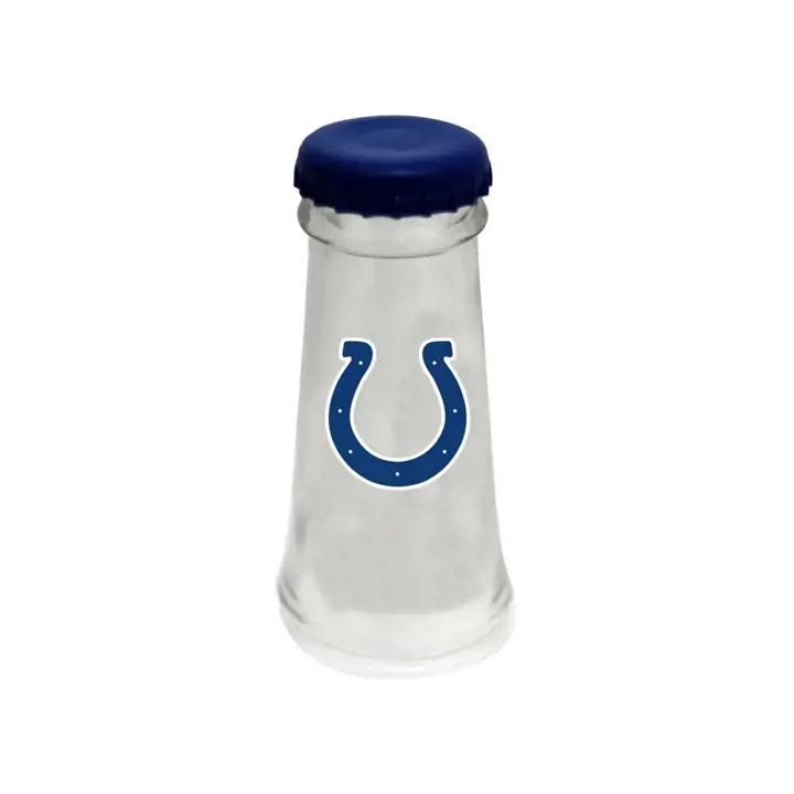 Verre collectionneur avec bouchon de bouteille de 2 oz Indianapolis Colts transparent