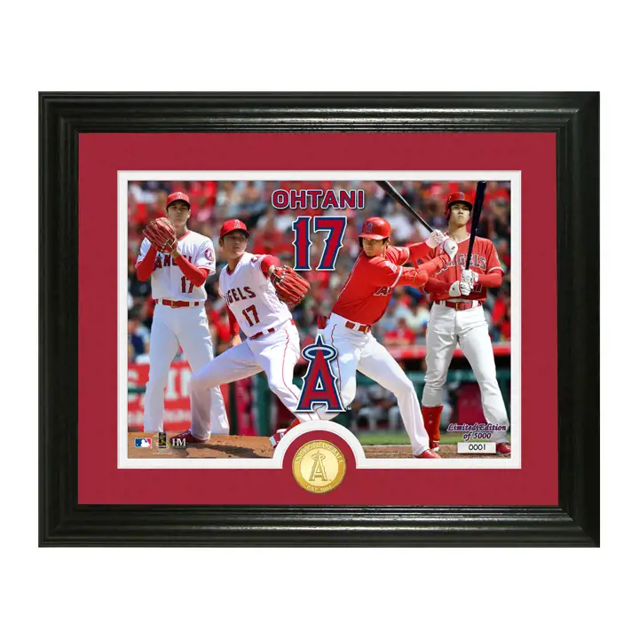 LA Angels Photo Mint Coin - Bronze BRNZ/noir/rouge