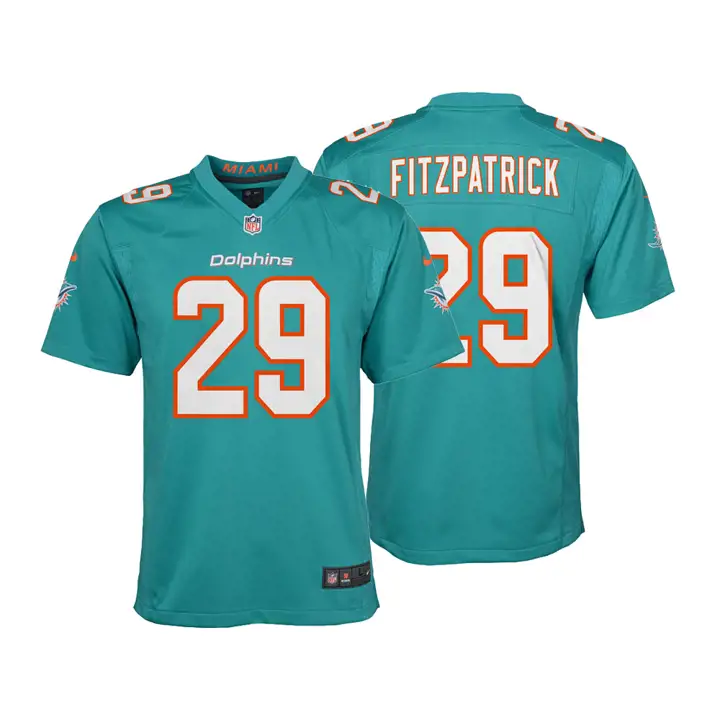 Miami Dolphins NFL Youth Game Jersey Minkah Fitzpatrick t-shirt