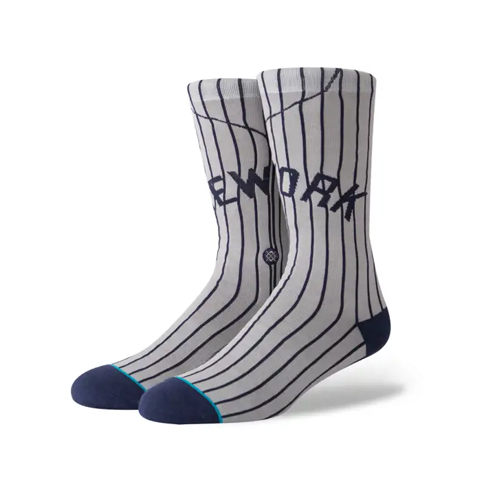 T-shirt New York Yankees MLB Coop Jersey ras du cou gris/marine