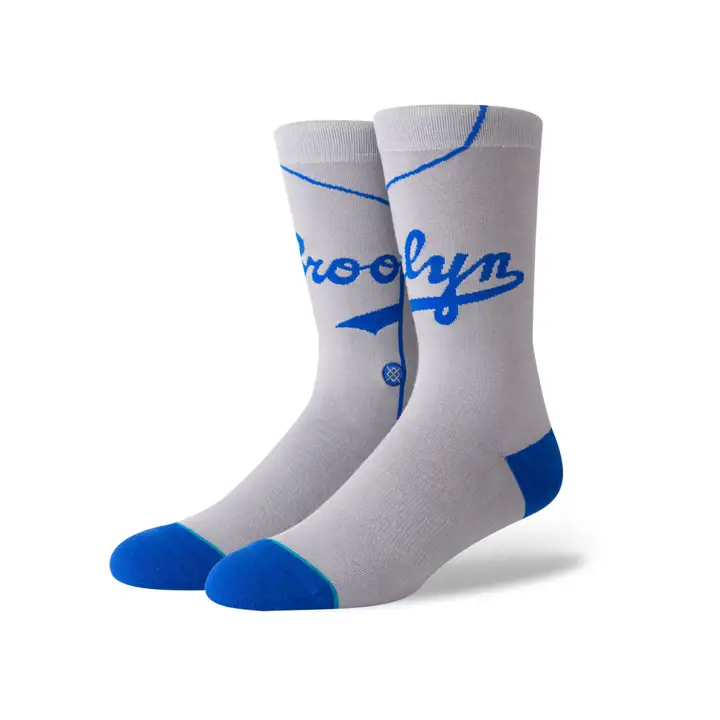 BROOKLYN DODGERS MLB Maillot Coop Col Rond gris/bleu roi/blanc