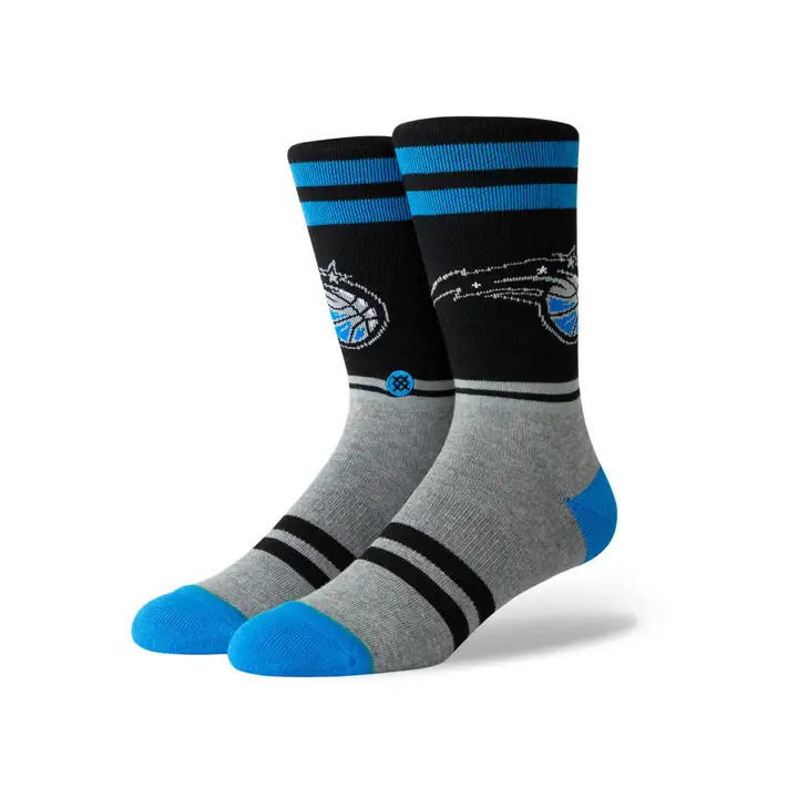 Chaussettes d'équipe Orlando Magic NBA City Gym noir/gris/bleu