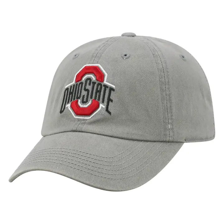 Ohio State Buckeyes NCAA Crew Ajustable V CHARBON/BLANC
