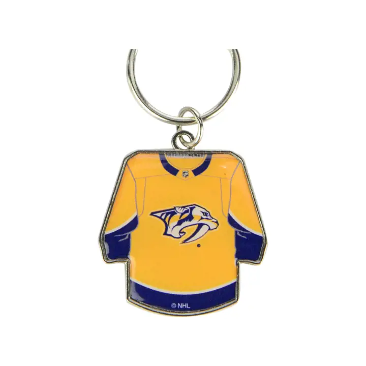 Porte-clés rotatif du maillot des Predators de Nashville