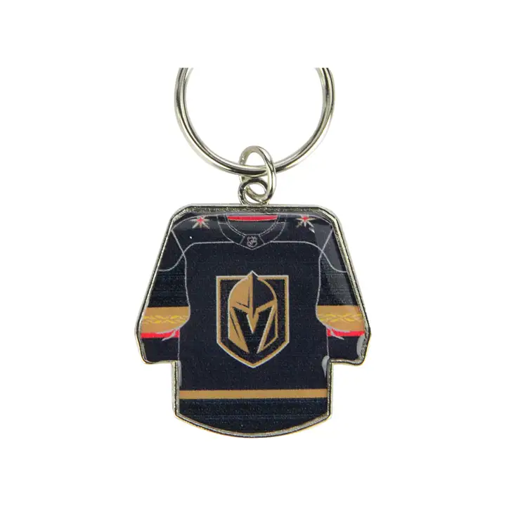 Porte-clés rotatif du maillot des Golden Knights de Vegas AST