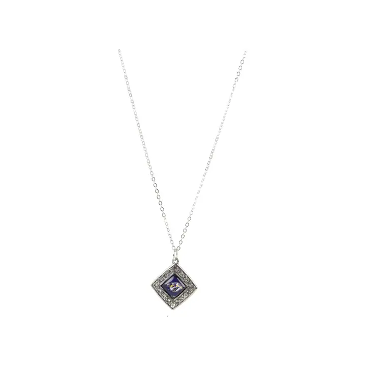 Pendentif en cristal et diamant Nashville Predators AST