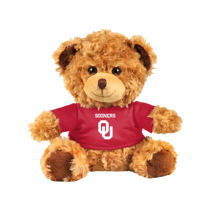 "Ourson en Jersey Oklahoma Sooners 10 pouces"