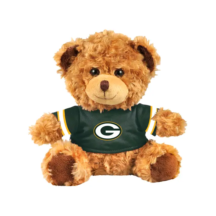 "Peluche Ours Maillot Green Bay Packers 10\""