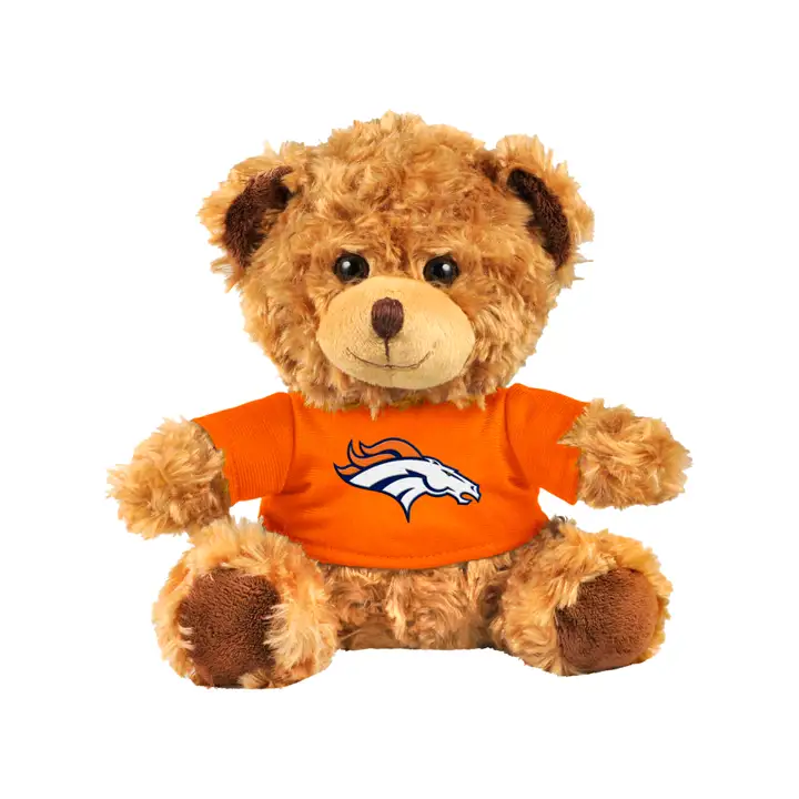 Denver Broncos Ours en peluche 25 cm (brun/orange)