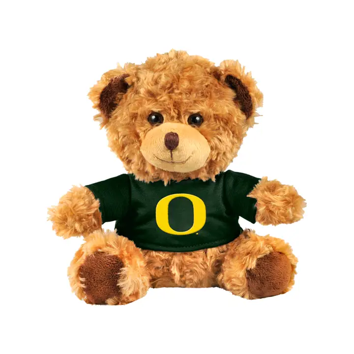 Ours en peluche Oregon Ducks 10 po marron/vert