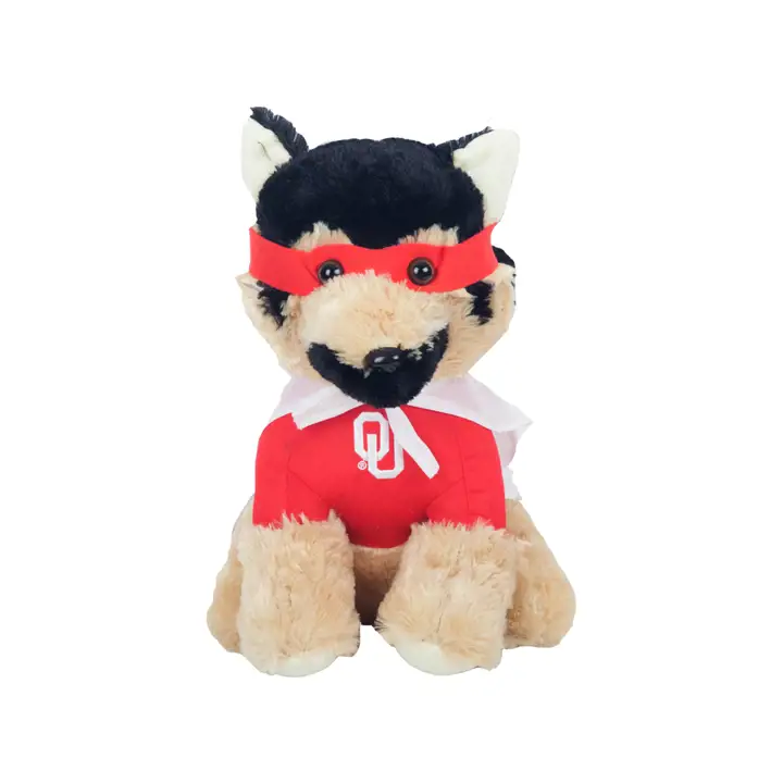 Chien super-héros Oklahoma Sooners 35,5 cm marron/rouge/noir