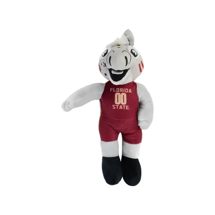 "Mascotte en peluche 20 cm Florida State Seminoles gris/carmin"