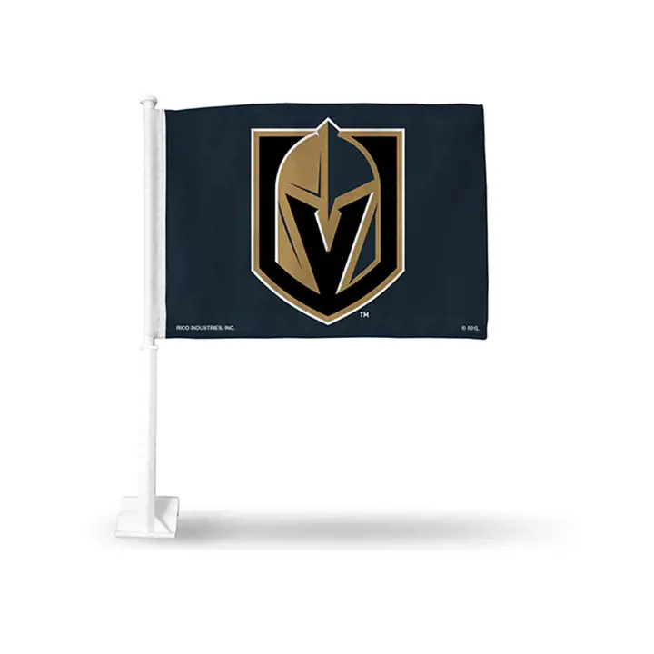 Drapeau de voiture Golden Kni Car Flag Rico noir
