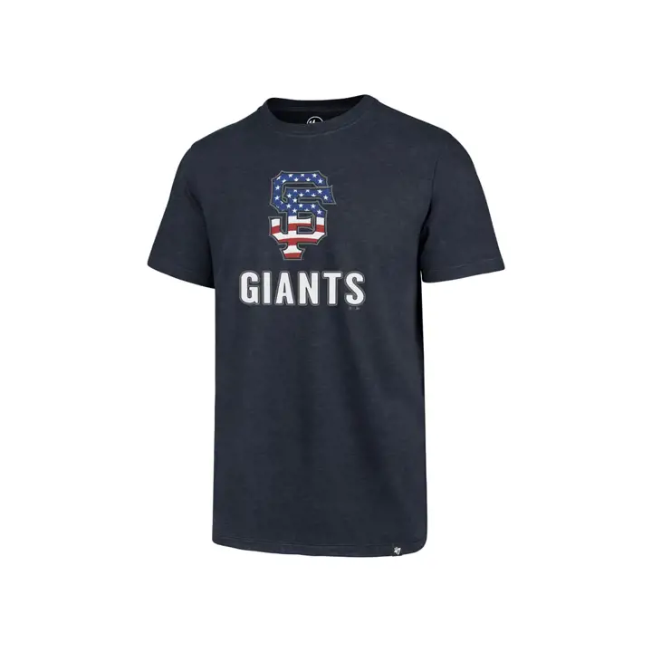 T-shirt à Paillettes Club MLB des San Francisco Giants — MARINE