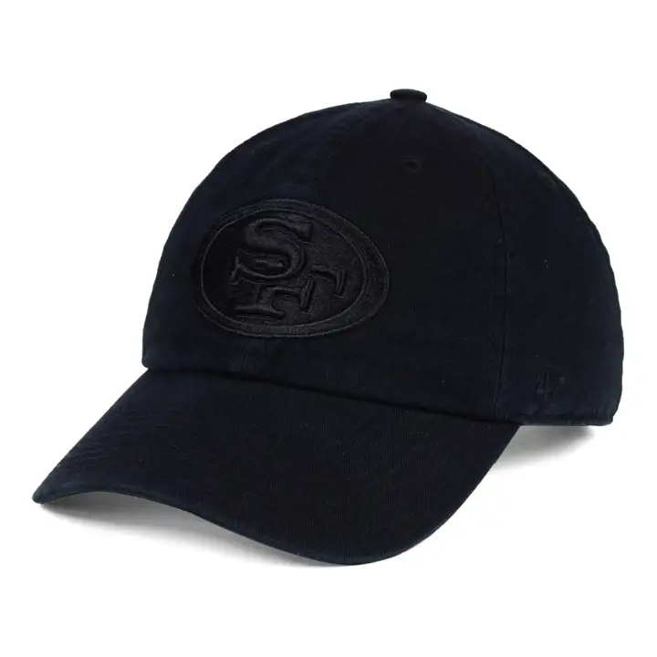 49ERS Nettoient NFL ALT noir