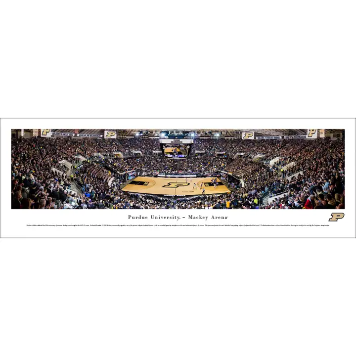 Purdue Panoramic Tube BASKETBALL Ast