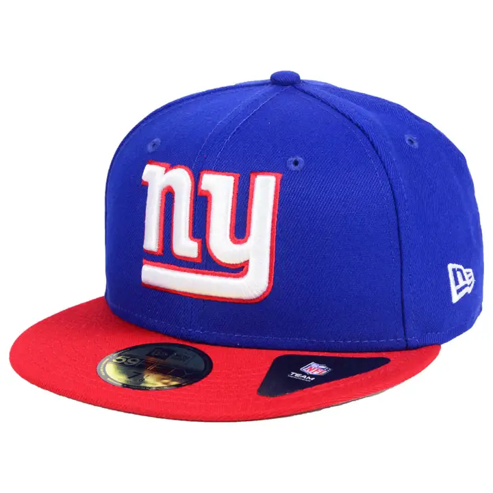 Casquette 59FIFTY NFL Basic des Giants de New York (bleu royal/rouge)
