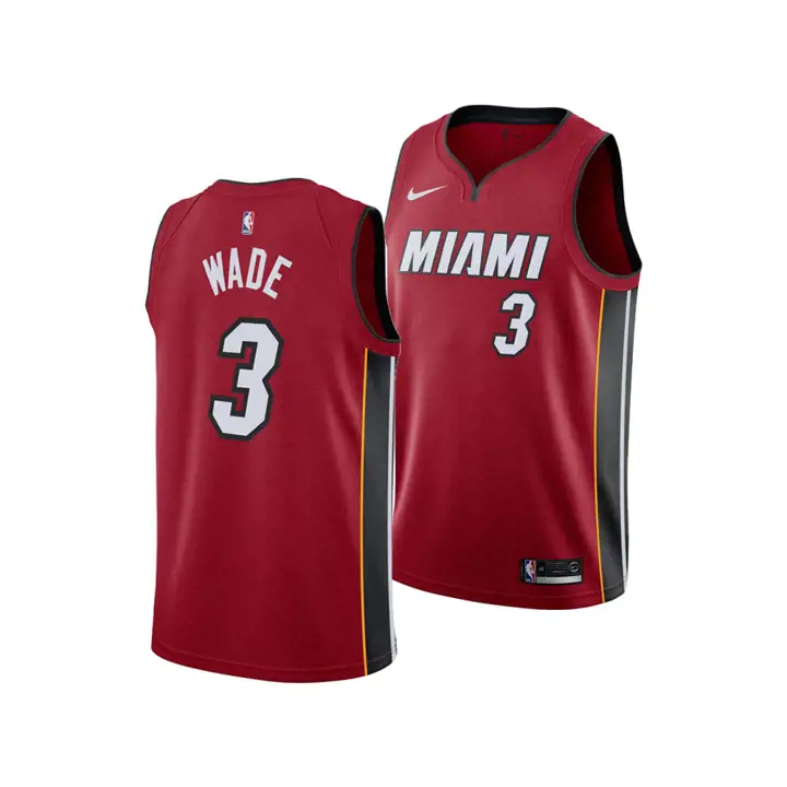 MAILLOT SWINGMAN NBA HEAT Dwyane Wade rouge