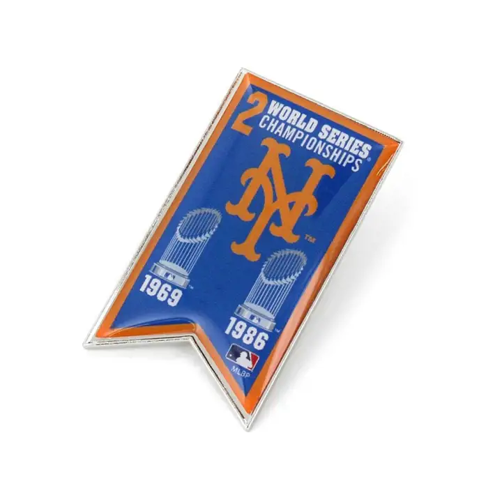 Épingle fanion de champion des Mets