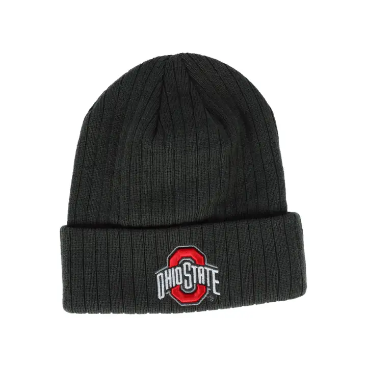 Bonnet tricoté basique OSU Ohio State anthracite