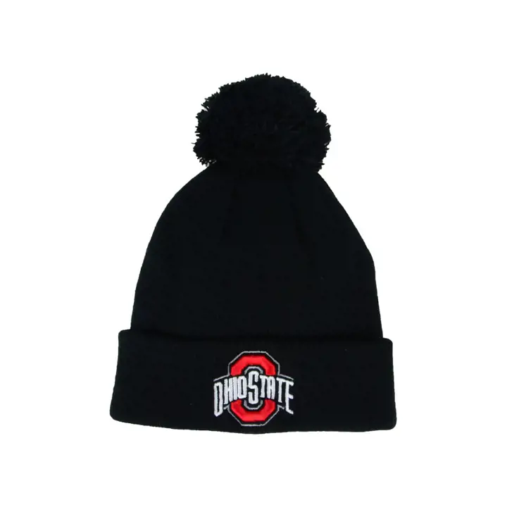 Ohio State Buckeyes NCAA YTH Basic Pom noir