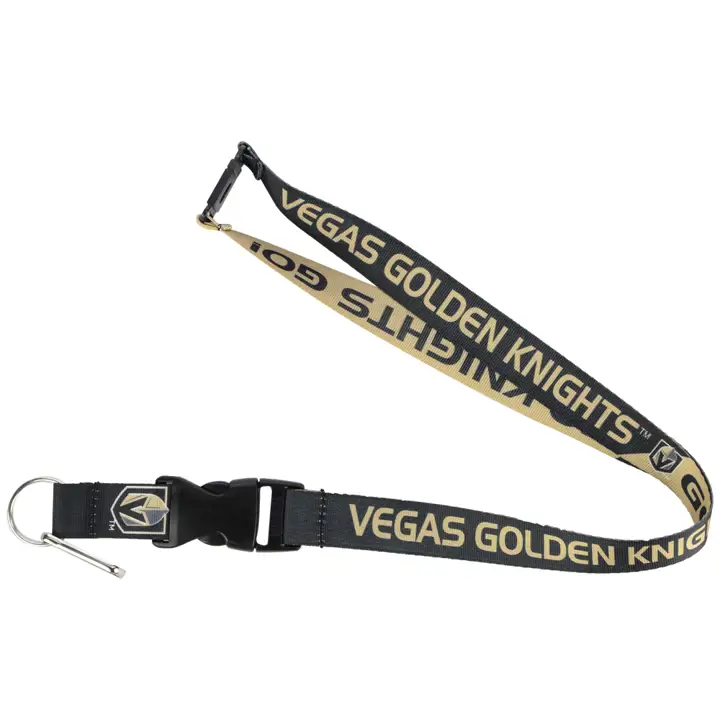 Cordon à slogan Golden Kni, noir
