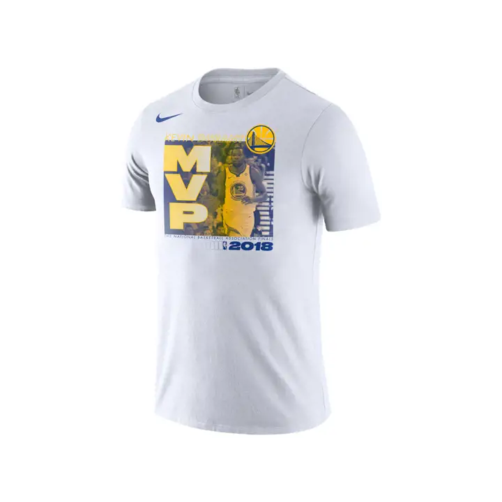 T-shirt blanc Champion NBA Finals MVP des WARRIORS DFCT