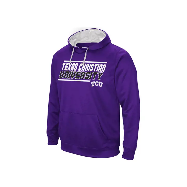 Sweat à capuche de performance NCAA Texas Christian Horned Frogs Stack