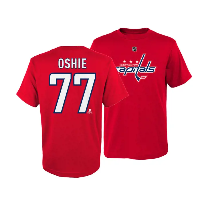 T-shirt junior CAPITALS NHL T. J. Oshie rouge