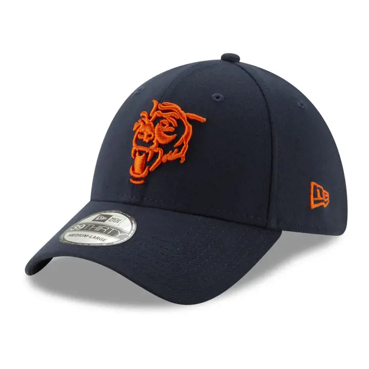 Collection d'éléments du logo des Chicago Bears de la NFL 39THIRTY BLEU MARINE